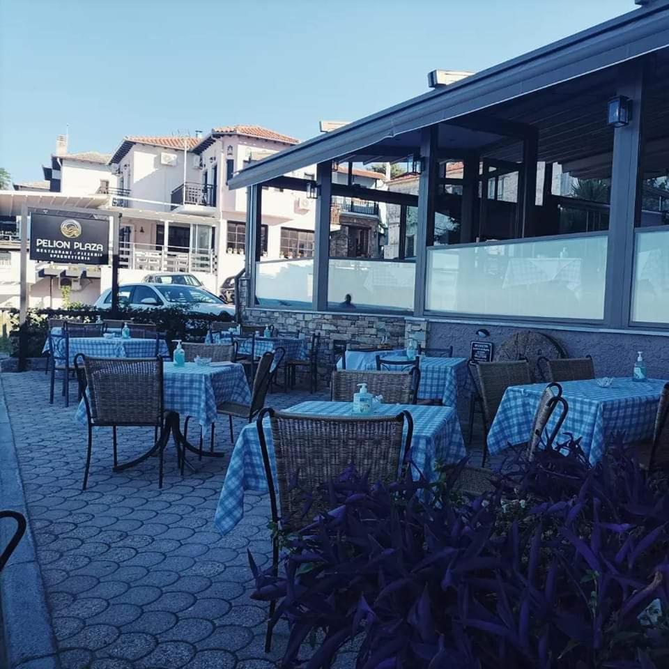 Ενοικιαζόμενα Δωμάτια "Pelion Plaza" Agios Ioannis  ภายนอก รูปภาพ